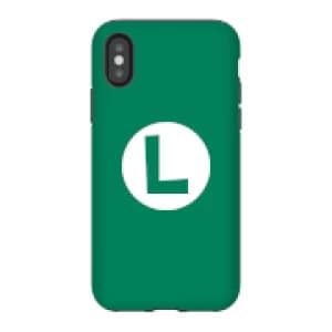 Nintendo Super Mario Luigi Logo Phone Case - iPhone X - Tough Case - Gloss