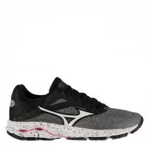 Mizuno Wave Rider 23 Ladies Running Shoes - Grey/White