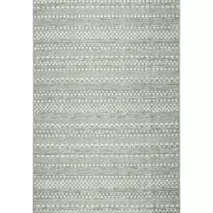 Homespace Direct - Brighton Indoor/Outdoor Rug Grey 200x290cm - Grey