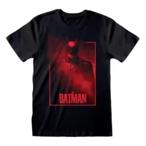 The Batman T-Shirt Red Smoke Size M