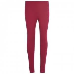 Benetton Solid Leggings - 223 Dark Pink