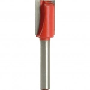Faithfull Two Flute Straight Router Cutter 12.7mm 19mm 1/4"