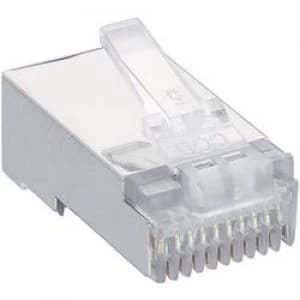 Lumberg P 303 S modular Plug 10p10c RJ48 Plug straight Transparent
