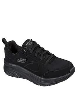 Skechers D Lux Walker Trainers - Black, Size 8, Women