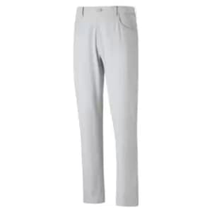 Puma 5 Pocket Pant Mens - Silver
