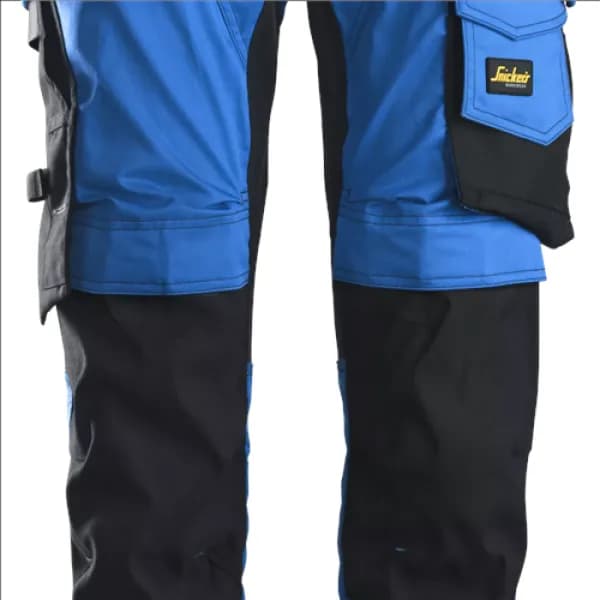Snickers AllroundWork Stretch Trousers Holster Pockets - True Blue/Black - 100