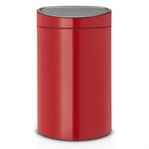 Brabantia 40L Touch Bin - Red