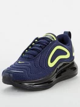 Nike Air Max 720 Junior Trainers - Navy