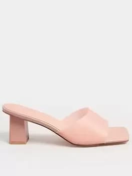 Long Tall Sally Perspex Heel - Nude, Nude, Size 11, Women