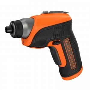 Black and Decker CS3652LC 3.6v Cordless Screwdriver 1 x 1.5ah Integrated Li-ion Charger No Case