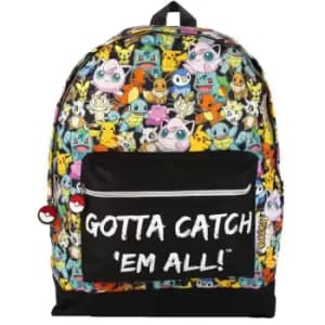 Pokemon Gotta Catch Em All Backpack (multicoloured)