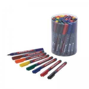 Edding 361 Assorted Drywipe Marker (50 Pack)