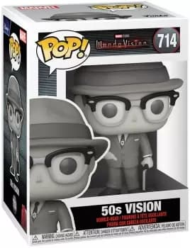 WandaVision 50s Vision (B&W) (Chase Edition Possible) Vinyl Figure 714 Funko Pop! multicolor