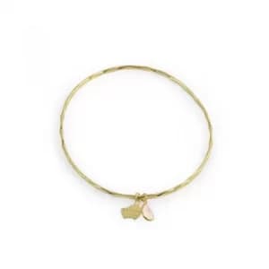 Ladies Radley Gold Plated Sterling Silver In A Flutter Bracelet