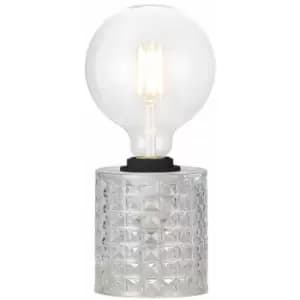 Nordlux Lighting - Nordlux Hollywood Cylindrical Table Lamp Clear Glass, E27