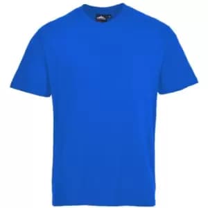 Portwest B195RBRXXX - sz 3XL Turin Premium T-Shirt Workwear - Royal Blue - Royal Blue
