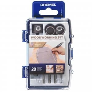 Dremel 681 20 Piece Woodworking Accessory Set