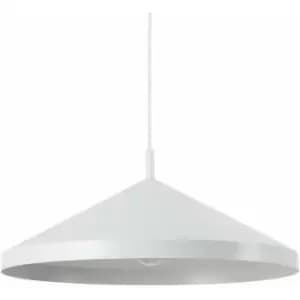Ideal Lux Yurta Dome Pendant Ceiling Light White 50cm