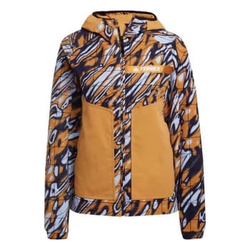 adidas Terrex Multi Graphic Stretch Softshell Jacket Wome - Ambient Sky