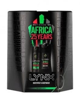 Lynx Africa 25 Years Manwasher Gift Set