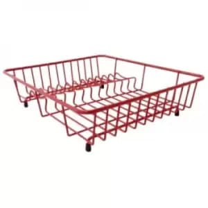 Delfinware Popular Dish Drainer Red