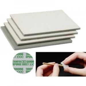 Tamiya Abrasive sponge (grain size: 400) 87147 Schleifschwamm 400er Koernung