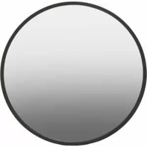 Saska Matte Black Wall Mirror - Premier Housewares