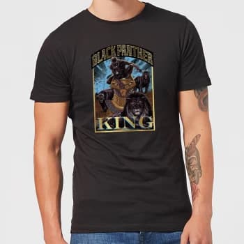 Marvel Black Panther Homage Mens T-Shirt - Black - XL