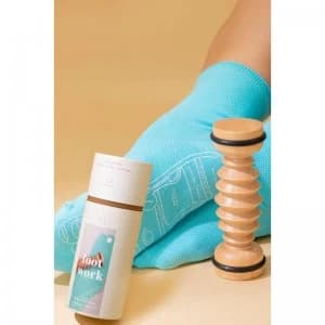Calm Club Foot Work Reflexology Socks and Foot Massage Tool Set