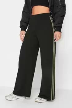 Petite Scuba Wide Leg Trousers