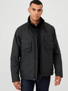 Barbour International Tennant Wax Jacket - Moss