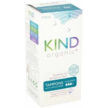 Applicator Tampons - Super - 14s - 703393 - Kind Organic