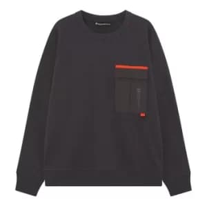 Timberland Earthkeepers By Raeburn All Gender Pocket Sweatshirt In Dark Grey Dark Grey Men, Size L