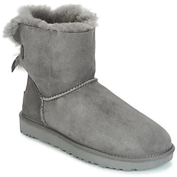 UGG MINI BAILEY BOW II womens Mid Boots in Grey,5,6,7,3.5,8.5,9.5