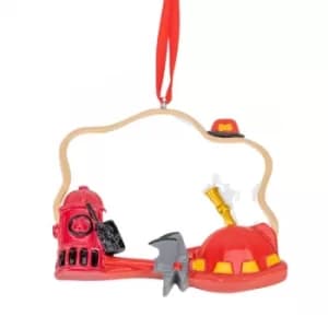 Personalisable Fire Fighter Ornament