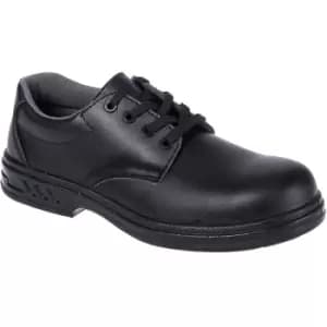Portwest - Unisex Steelite Laced Safety Shoes S2 (FW80) / Workwear (10) (Black) - Black