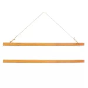 Sass & Belle Bamboo Magnetic Poster Hanger Large