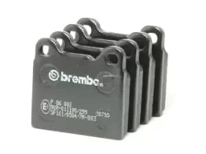 BREMBO BRAKE PAD SET OF 4 P86002