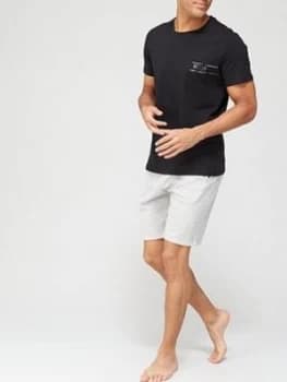 Hugo Boss RN24 Logo T-Shirt Black Size L Men