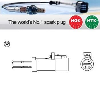 1x NGK NTK Oxygen O2 Lambda Sensor OZA659-EE75 OZA659EE75 (1659)