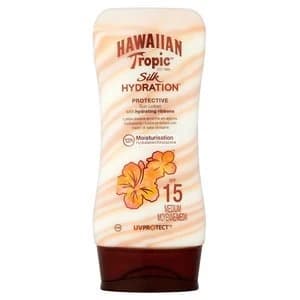 Hawaiian Tropic Silk Hyd Lot SPF 15 180ml