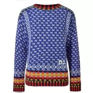DSquared2 Mount Logan Pullover - Blue