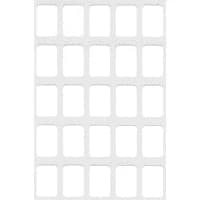 Club SD04904 Self-Adhesive Labels 12mm x 18mm - White (10 Pack)