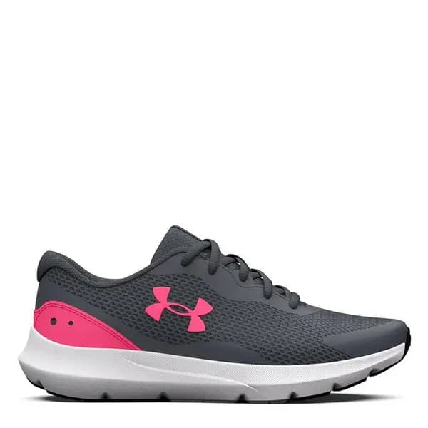 Under Armour Surge 3 Junior Trainers - Grey 4