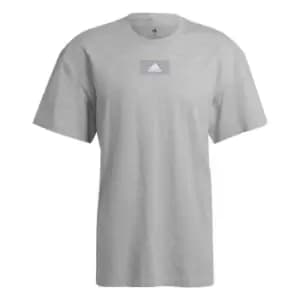 adidas Essentials FeelVivid Drop Shoulder T-Shirt Mens - Grey