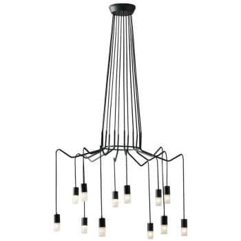 Fan Europe Lighting - Fan Europe Spider - 12 Light Hanging Wire Pendant, Anthracite, G9
