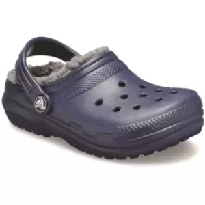 Crocs Boys Toddler Classic Fuzzy Lined Lightweight Clogs UK Size 4 (EU 19-20)