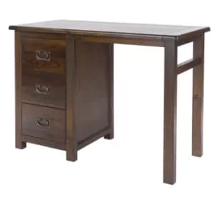 Boston single pedestal dressing table