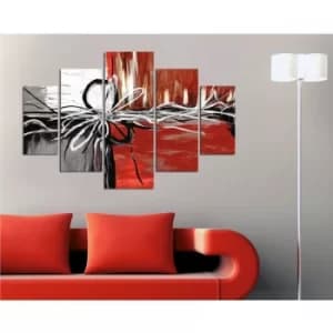 ST148 Multicolor Decorative MDF Painting (5 Pieces)