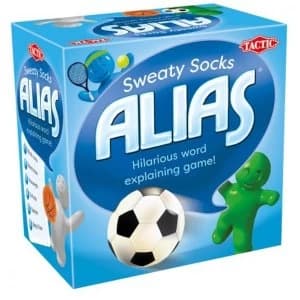 Snack Play Alias: Sweaty Socks Edition Board Game